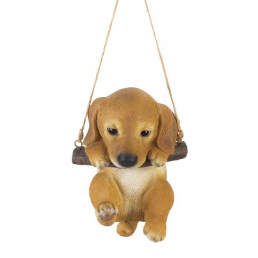 Swinging Puppy Decor
