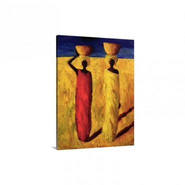Calabash Girls, 1991 Wall Art - Canvas - Gallery Wrap