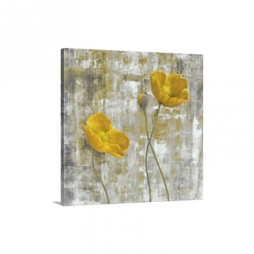 Yellow Flowers I Wall Art - Canvas - Gallery Wrap 