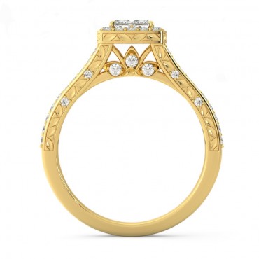 Tasya Ring - Yellow Gold