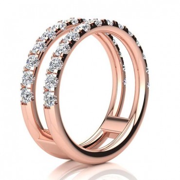 Taylor Diamond Ring - Rose Gold