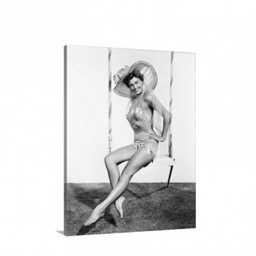 Texas Carnival Esther Williams Vintage Publicity Photo 1951 Wall Art - Canvas - Gallery Wrap