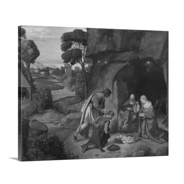The Adoration Of The Shepherds 1505 10 Wall Art - Canvas - Gallery Wrap
