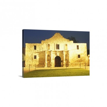 The Alamo Historic Mission San Antonio Texas Wall Art - Canvas - Gallery Wrap