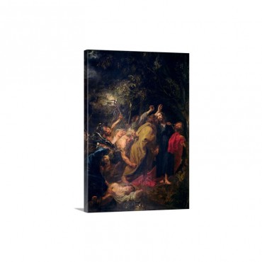 The Arrest Of Christ In The Gardens C 1628 30 Wall Art - Canvas - Gallery Wrap