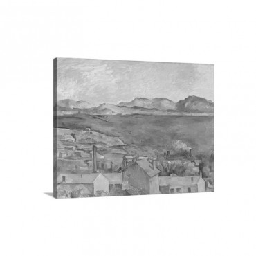 The Bay Of Marseilles Seen From L'Estaque By Paul Cezanne Wall Art - Canvas - Gallery Wrap