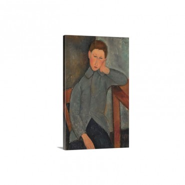 The Boy By Amedeo Modigliani Wall Art - Canvas - Gallery Wrap