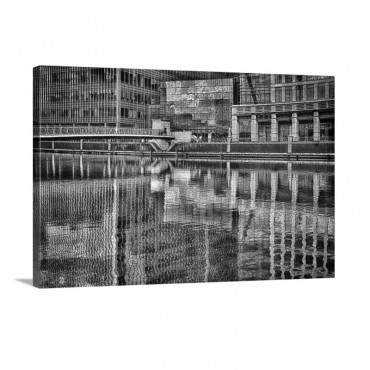 The Crossing In Mono Wall Art - Canvas - Gallery Wrap