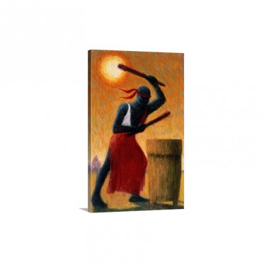 The Drummer 1993 Wall Art - Canvas - Gallery wrap