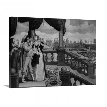 The Five Senses Smell By Anonymous After Abraham Bosse Wall Art - Canvas - Gallery Wrap
