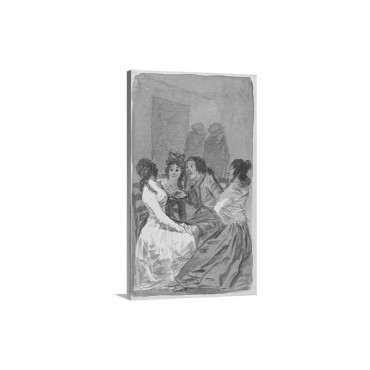The Gathering 1790's Wall Art - Canvas - Gallery Wrap