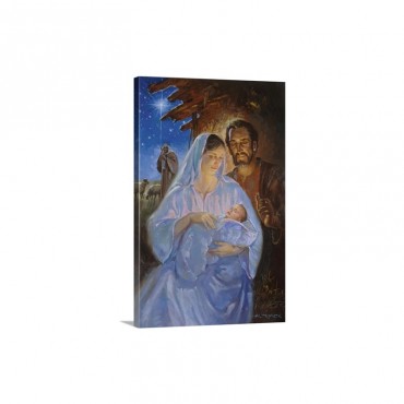 The Holy Family Wall Art - Canvas - Gallery Wrap