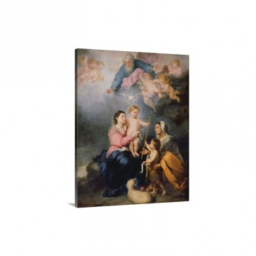 The Holy Family Or The Virgin of Seville Wall Art