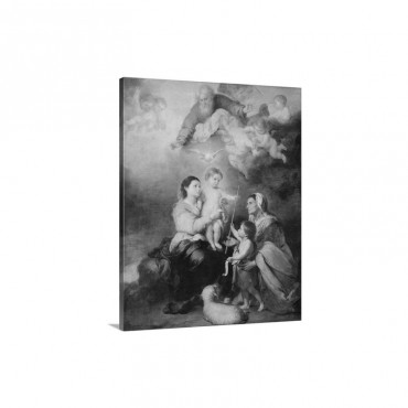 The Holy Family Or The Virgin of Seville Wall Art