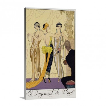 The Judgement Of Paris 1920 30 Wall Art - Canvas - Gallery Wrap