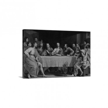 The Last Supper 1648 Wall Art - Canvas - Gallery Wrap