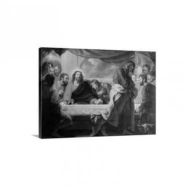The Last Supper 1786 Wall Art - Canvas - Gallery Wrap