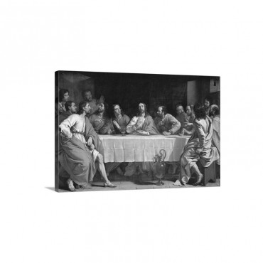 The Last Supper By Philippe De Champaigne Wall Art - Canvas - Gallery Wrap