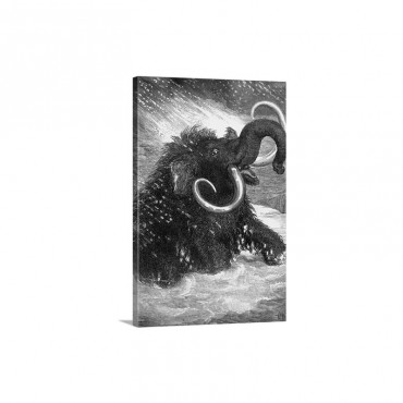 The Last Of The Mammoths Wall Art - Canvas - Gallery Wrap