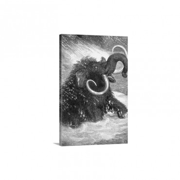 The Last Of The Mammoths Wall Art - Canvas - Gallery Wrap