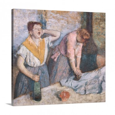 The Laundresses C 1884 Wall Art - Canvas - Gallery Wrap