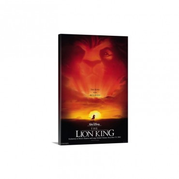 The Lion King 2002 Wall Art - Canvas - Gallery Wrap