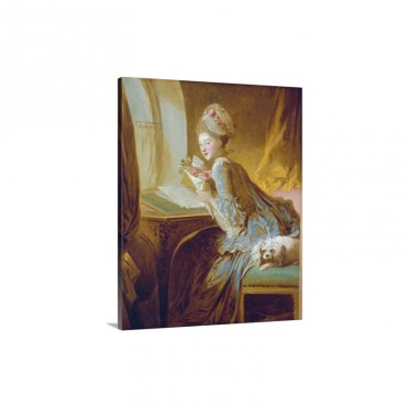 The Love Letter By Jean Honore Fragonard Wall Art - Canvas - Gallery Wrap