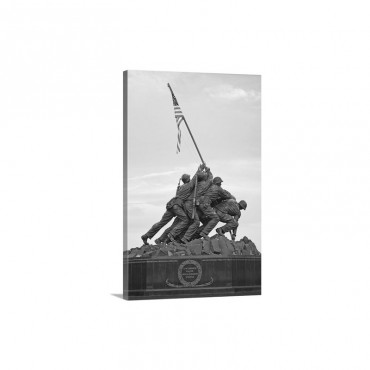 The Marine Corps War Memorial Also Called The Iwo Jima Memorial Wall Art - Canvas - Gallery Wrap