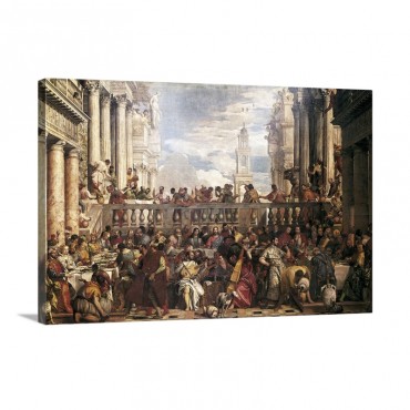 The Marriage Feast At Cana Wall Art - Canvas - Gallery Wrap