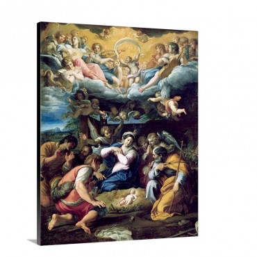 The Nativity C 1596 98 Wall Art - Canvas - Gallery Wrap