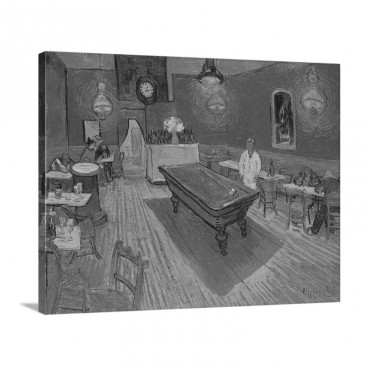 The Night Cafe 1888 Wall Art - Canvas - Gallery Wrap