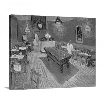 The Night Cafe By Vincent Van Gogh Wall Art - Canvas - Gallerey Wrap