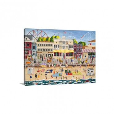 The Old Boardwalk Wall Art - Canvas - Gallery Wrap
