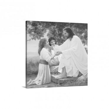 The Pure Love Of Christ Wall Art - Canvas - Gallery Wrap