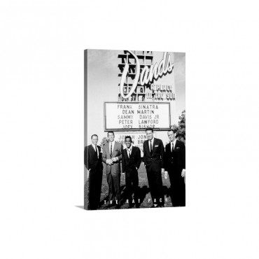 The Rat Pack 1967 Wall Art - Canvas - Gallery Wrap