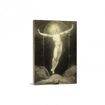 The Resurrection By William Blake Wall Art - Canvas - Gallery Wrap