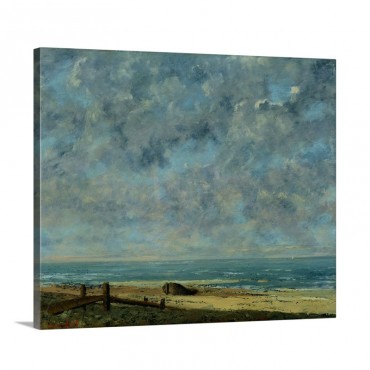 The Sea C 1872 Wall Art - Canvas - Gallery Wrap
