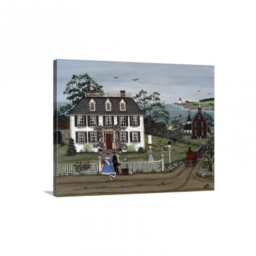 The Sea Captains Return Home Wall Art - Canvas - Gallery Wrap