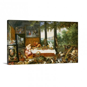 The Sense Of Taste 1618 Wall Art - Canvas - Gallery Wrap