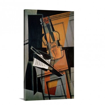 The Violin 1916 Wall Art - Canvas - Gallery Wrap