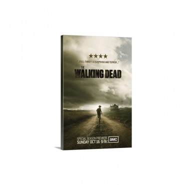 The Walking Dead  TV Poster Wall Art - Canvas - Gallery Wrap