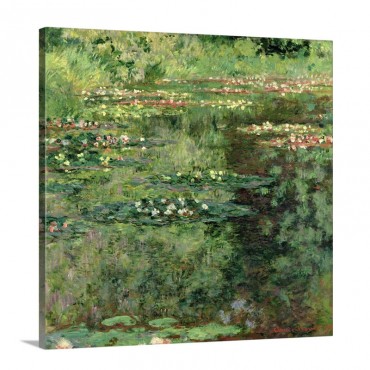 The Waterlily Pond 1904 Wall Art - Canvas - Gallery Wrap