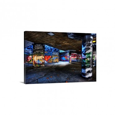 The Underground Skaters Area Wall Art - Canvas - Gallery Wrap