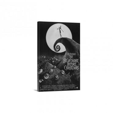 Tim Burtons The Nightmare Before Christmas 1993 Wall Art - Canvas - Gallery Wrap