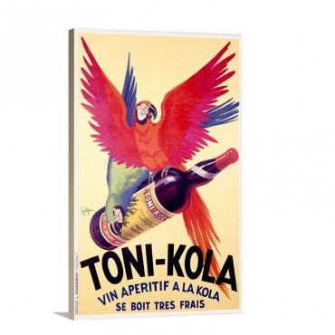 Toni Kola Vintage Poster By Robert Wolff Wall Art - Canvas - Gallery Wrap