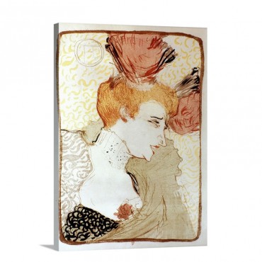 Toulouse Lautrec 1895 Wall Art - Canvas - Gallery Wrap