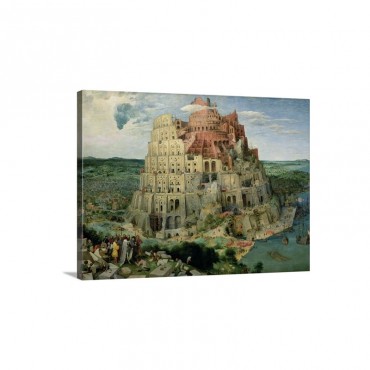 Tower Of Babel 1563 Wall Art - Canvas - Gallery Wrap