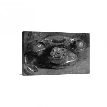 Toy Telephone By Pam Ingalls Wall Art - Canvas - Gallery Wrap