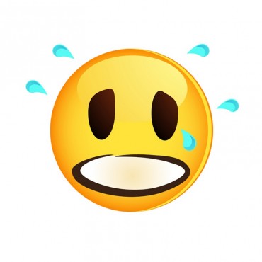 Scared And Panicked Emoji