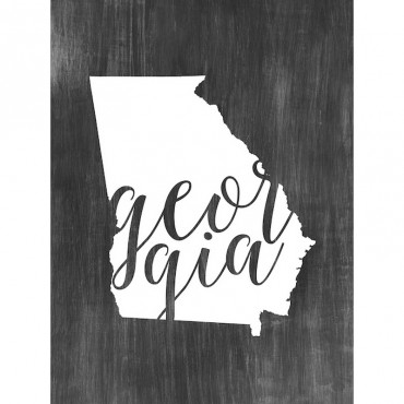 Home State Typography Georgia